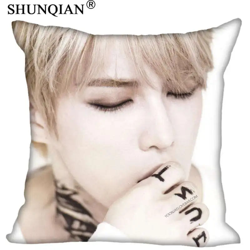 Новинка наволочка для домашней подушки чехол с рисунком по бокам на молнии | Дом и