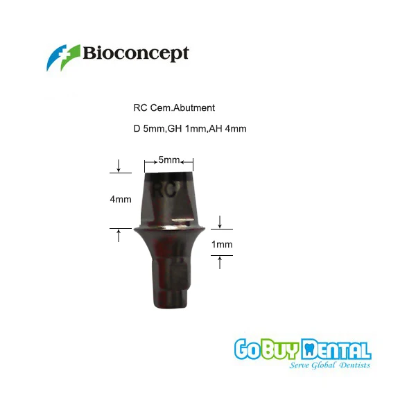 Совместимый костный уровень Straumann смещение с дистанционным управлением D 5 0 мм