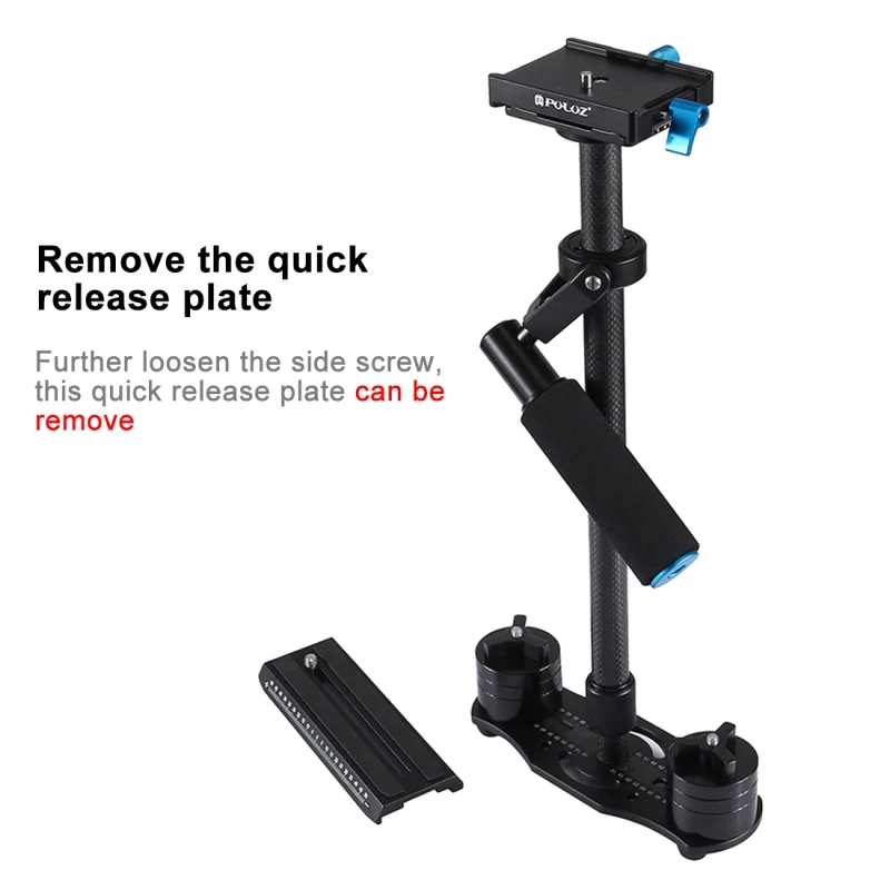 Стабилизатор PULUZ S60T для steadycam ручной масштабируемый стабилизатор из углеродного