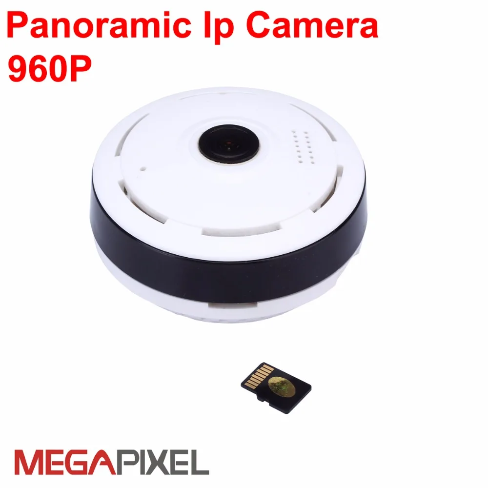 Рыбий глаз панорамный cctv видео наблюдения безопасности ip камера 1.3mp 360 градусов