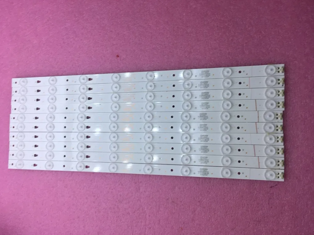 

10 PCS LED Backlight Strip For LT-49C550 LS49H510N 30349008202 LE49D8-01(A) LCD490DUY-SHA2 LE50D8-03 30350008203 LC490DUJ-SGE3