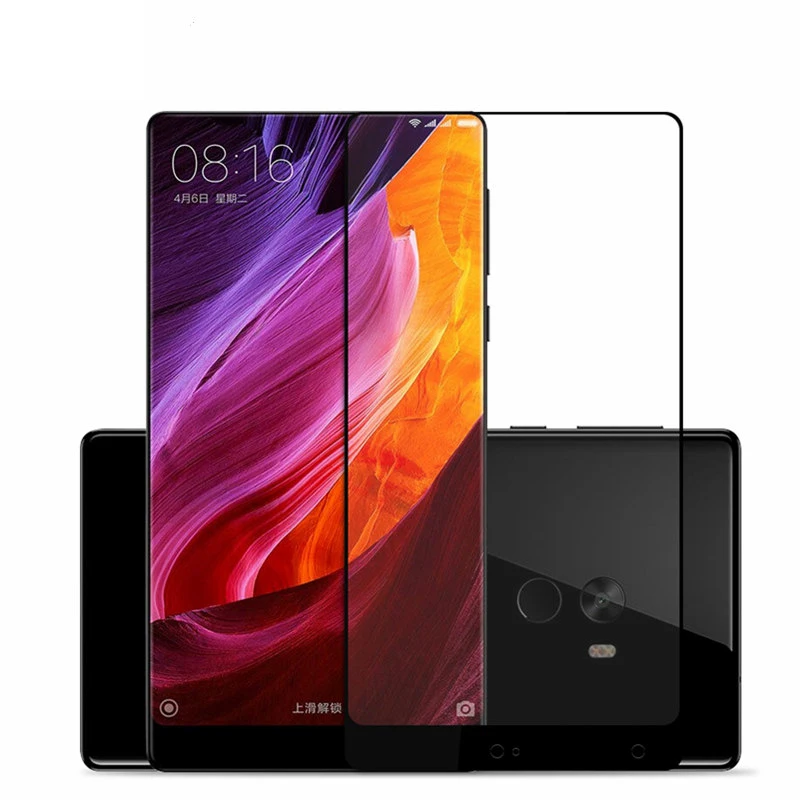 Цветной Чехол 9H для Xiaomi Mi Mix полноразмерное закаленное стекло 6 4 дюйма защитная