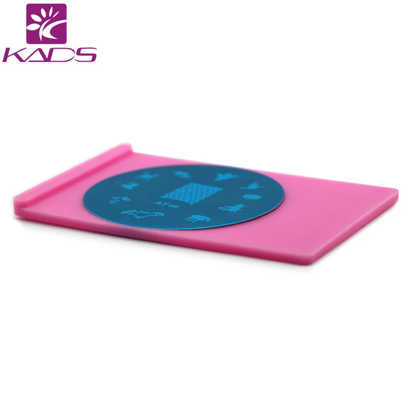 Розничная 1 шт./лот Ногтей Штамповка Изображения Plate Йхвъюфхацрвхып Стенд Лоток