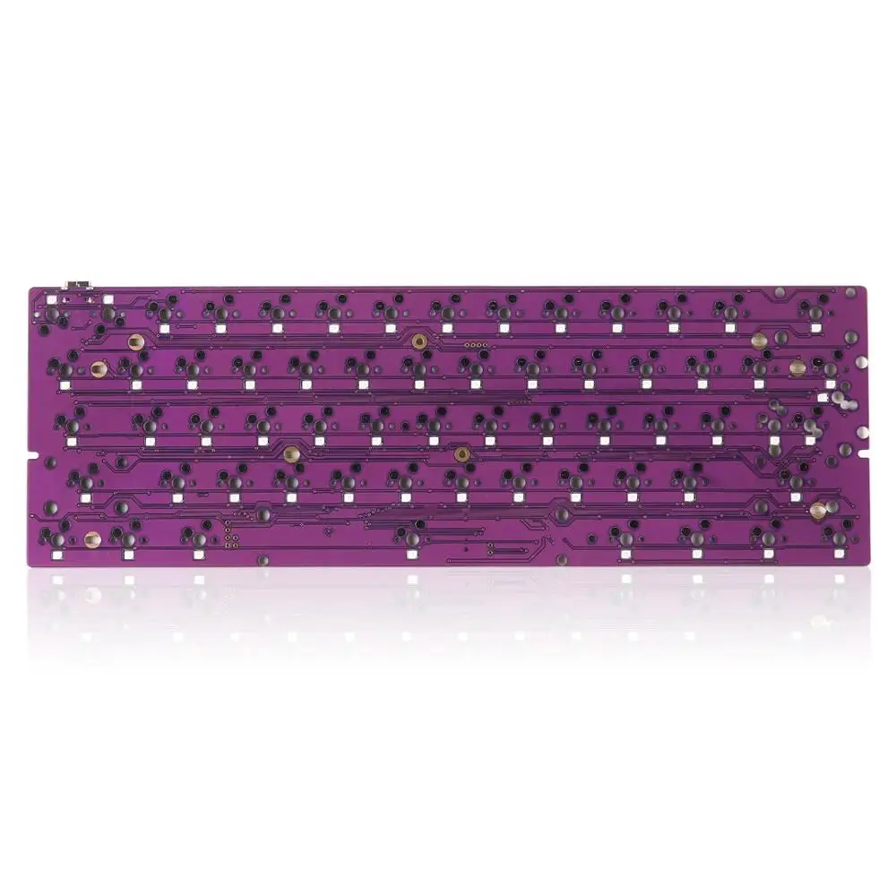 [В наличии] DZ60 ANSI RGB Горячая замена PCB с интерфейсом type-C для пользовательской 60%