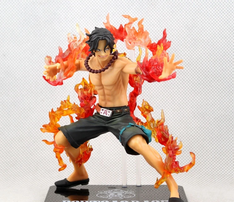 

Аниме One Piece Portgas D Ace Battle Ver. Fire Fist Ace 14 см игрушка мультяшная фигурка One Piece игрушки Juguetes
