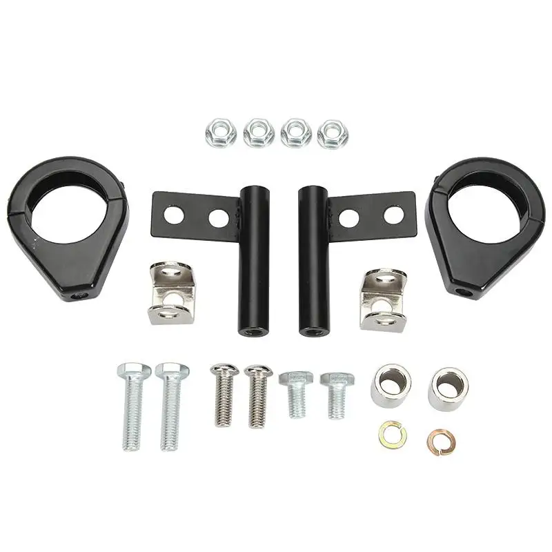 Partol 2 шт. фара для мотоцикла кронштейн фары вождения перемещение света вилка