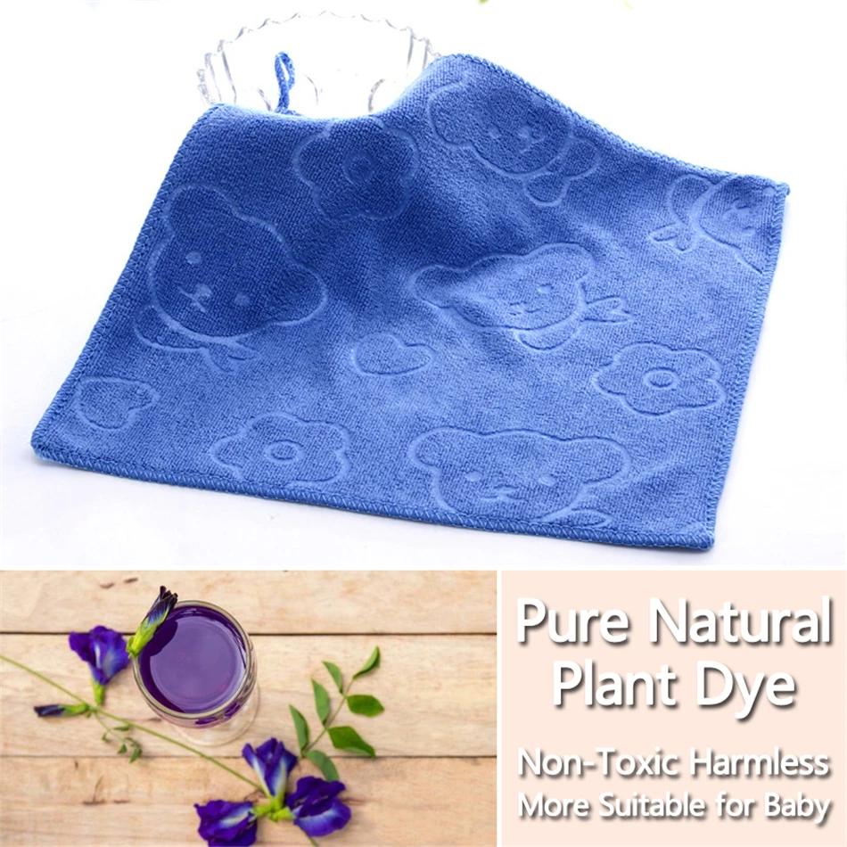 Baby Towel Newborn Muslin Handkerchiefs Cloth Squares Newborn Towels for Baby Wipes New Born Washcloth for Children Reusable