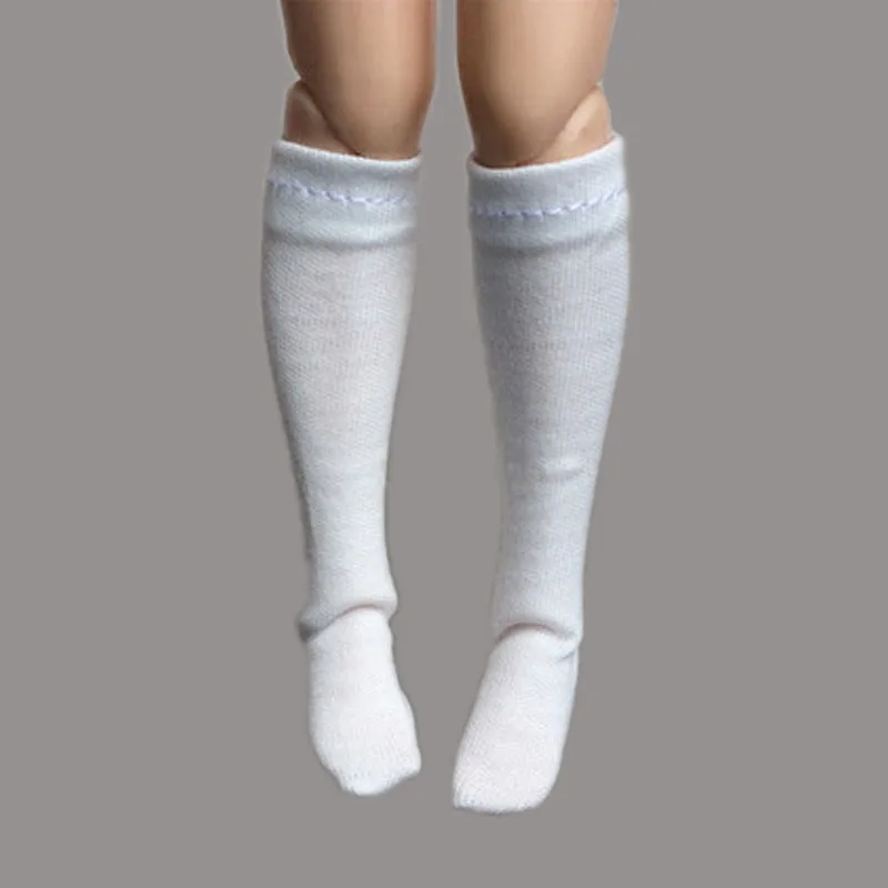 5pairs/lot Pure Color Stockings for Blythe Doll Middle Tube Sock For Barbie 1:6 Long Socks Momoko 1/6 Accessories | Игрушки и хобби