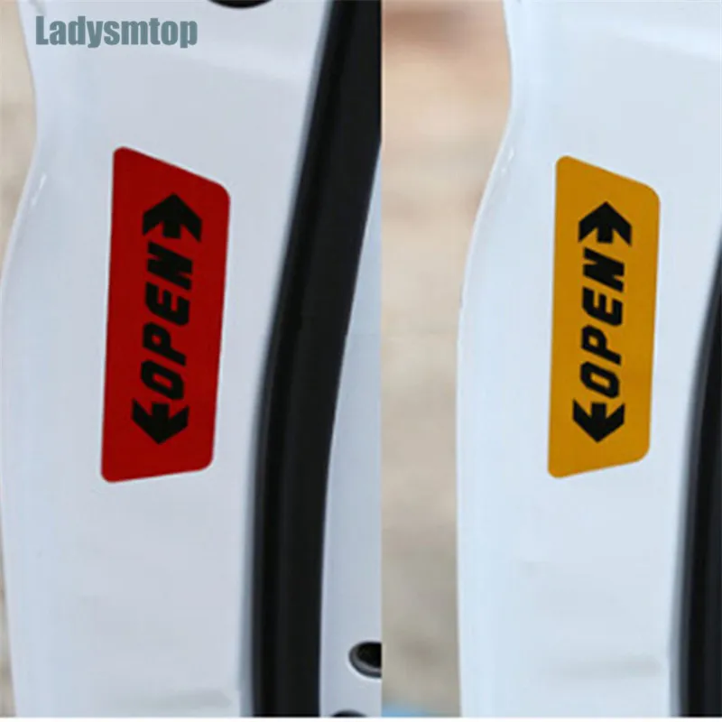Ladysmtop Автомобильная дверь открытая Предупреждение наклейка чехол для Jeep Compass Grand