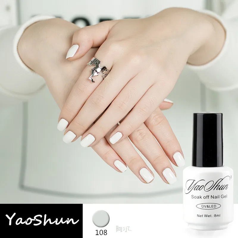 Yao Shun Nail Gel Polish Long Lasting Limited Sale UV LED Lacquer 1 pcs Color Art 8ML/PIECE | Красота и здоровье