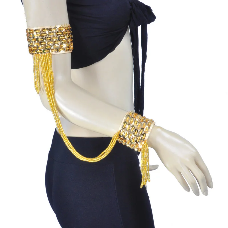 Костюм для танца живота 2 пары нарукавных нарукавников 12 цветов|belly dance costumes|belly arm