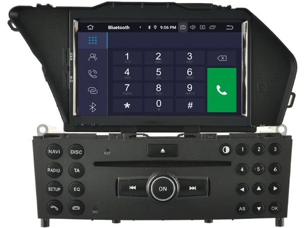 DE со! WITSON Android 9,0 Qcta Core автомобильный DVD для MERCEDES-BENZ GLK X204 GLK300 GLK350 4 Гб ram 64 Гб rom автомобильный gps-навигатор