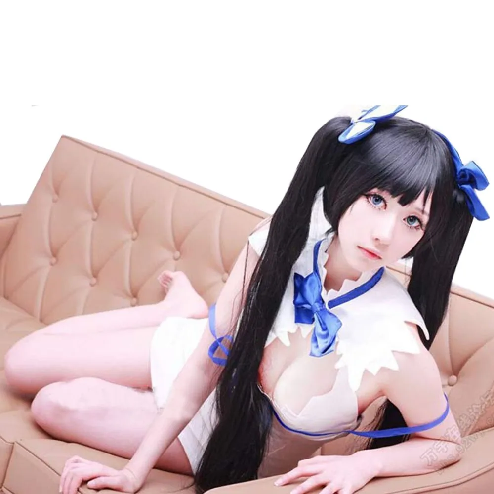 Платье для косплея аниме Dungeon ni Deai wo Motomeru no wa Machigatteiru Darou ka Kami Sama Hestia девочек на