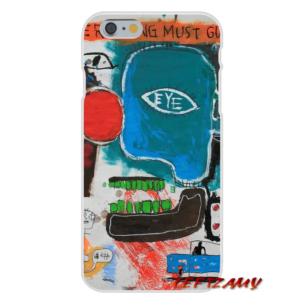 Для iPhone X XR XS MAX 4 4S 5 5S 5C SE 6 6S 7 8 Plus Jean Michel Basquiat аксессуары чехлы для телефонов |