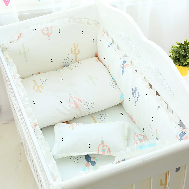 6 шт. в комплекте бамперы для детской кроватки детская кроватка с защитой от
