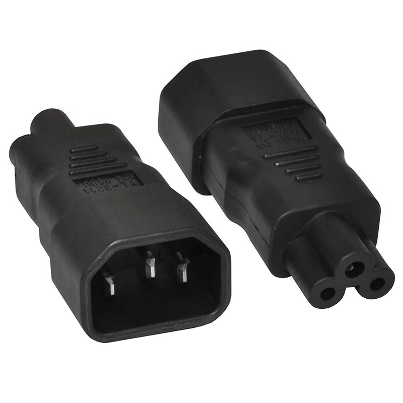 PDU UPS C14 к C5 IEC320 C13/C14 C5/C6 чайник привести ПК ноутбук питания кабель адаптер|Адаптеры