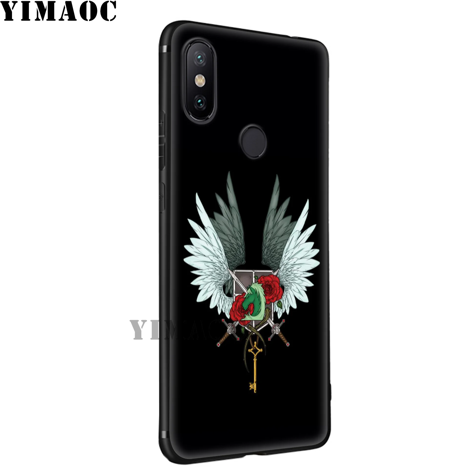 YIMAOC Attack On Titan Soft Silicone Case for Xiaomi Redmi 7A Note 7 6 6A 5 4 4X 4A 5A S2 Plus K20 Pro Lite |