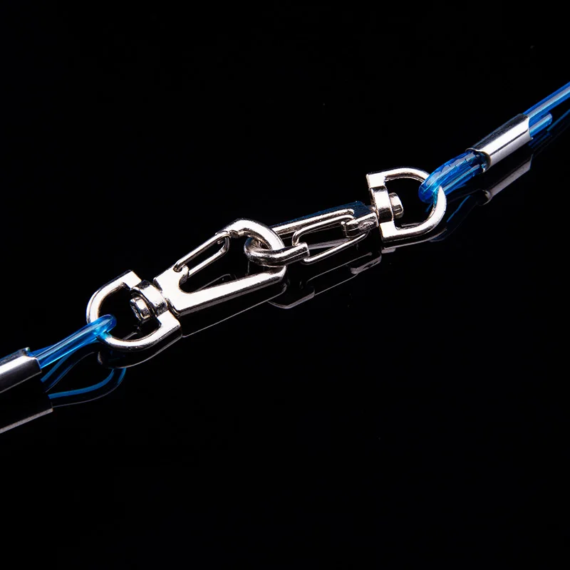 Вручение 10 м рыба пропущенная веревка рыболовные принадлежности рыбный полюс