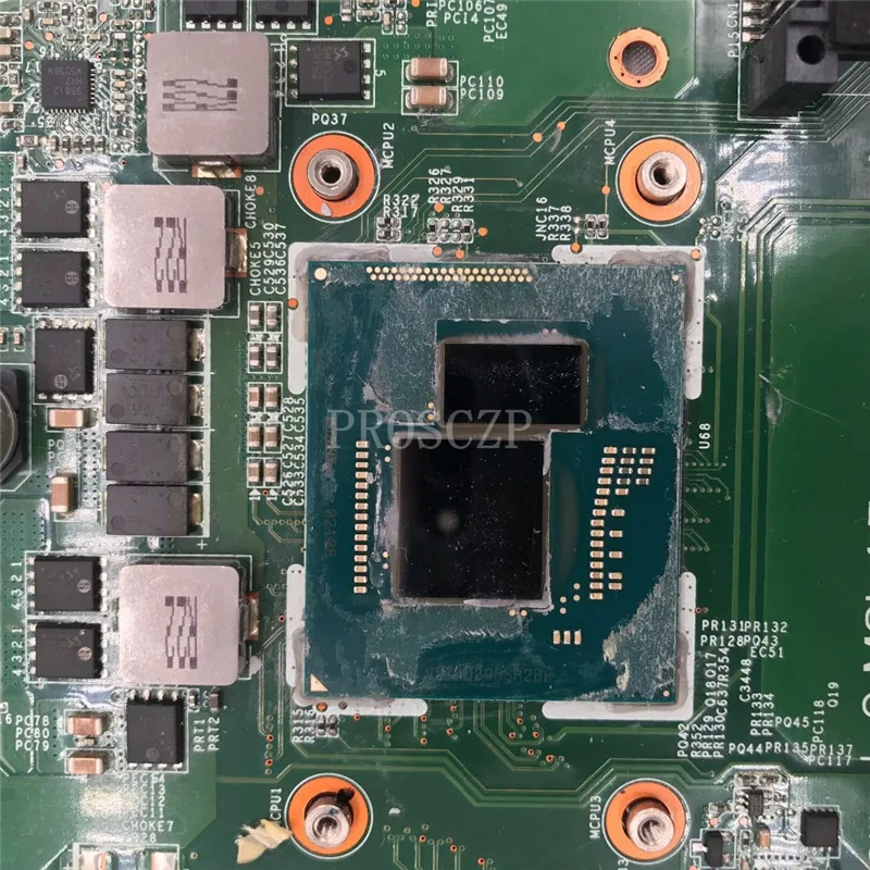 Бесплатная доставка Для материнской платы ноутбука GE72 MS-16J21 с SR2BP I7-5700HQ CPU и GTX950M