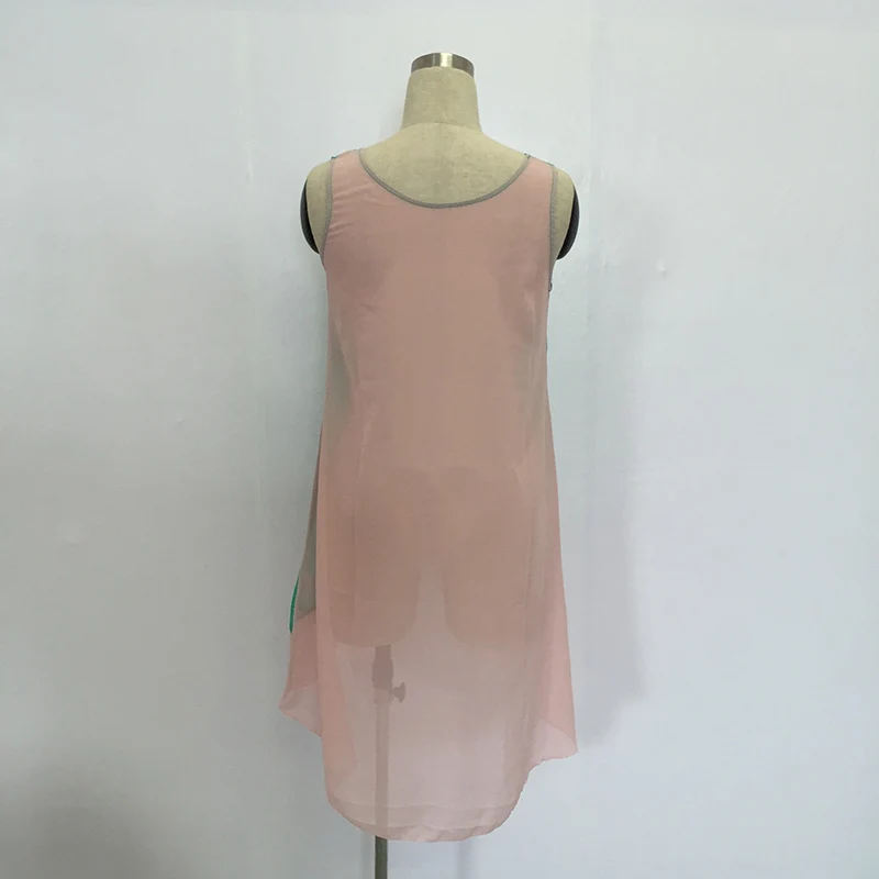 Женщины Шифон Платье Свободные Pattern Новинка Летние Платья Горячие Продажа С