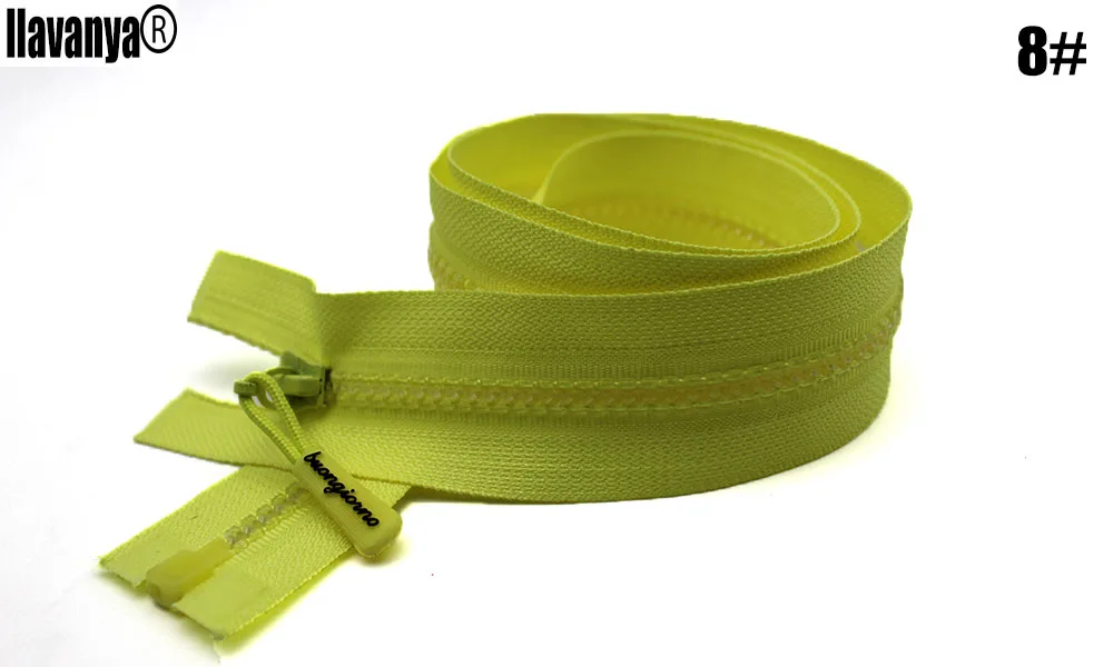 1 шт. много красочные пластиковые молнии молния открытым концом для шитья