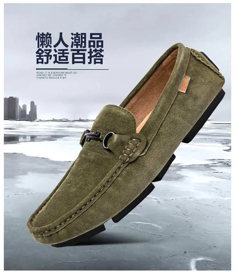 Mocassim Masculino/весенняя обувь; мужские лоферы; мужская повседневная обувь; Летняя обувь; мужская обувь на плоской подошве; Sapato Masculino zapatillas hombre; Цвет Зеленый