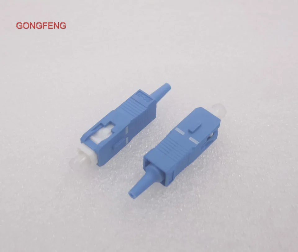 GONGFENG 100 шт. Новый волоконно оптический Быстрый разъем головки PLC мини сплиттер