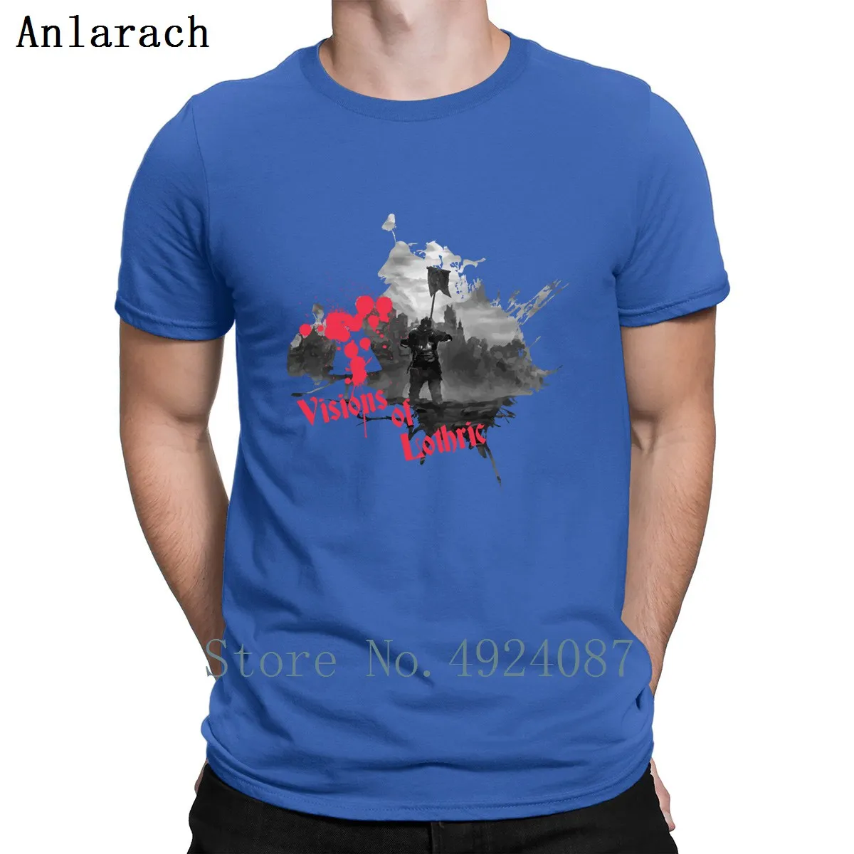 Visionses Of Lothric Футболка против морщин новый стиль дизайнерские сайты хип-хоп