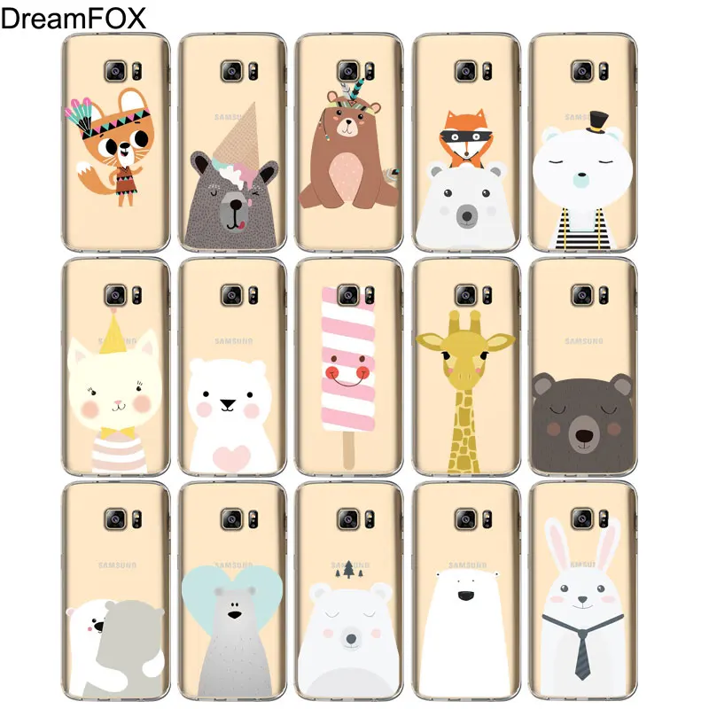DREAMFOX L026 модная серия Мягкий ТПУ силиконовый чехол для samsung Galaxy Note S 7 8 9 10 10e 11 11e Lite
