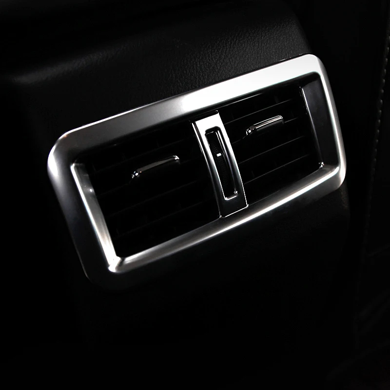 Задние вентиляционные отверстия ABS Chrome AC console Панель рамка декоративная отделка