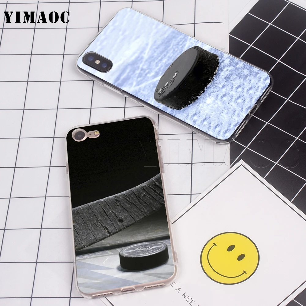 Спортивный силиконовый чехол YIMAOC для хоккея с шайбой Huawei Honor Mate 20 6a 7a 8x 7c 7x9 10 Nova 3i 3