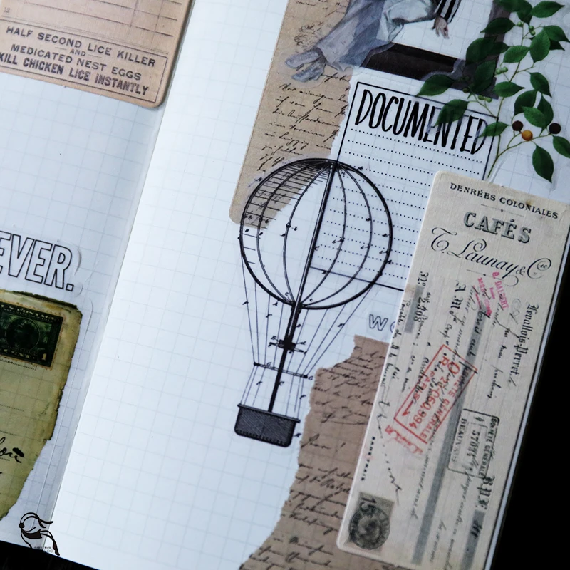Kljuyp 88 шт. Винтаж черчение вощеная бумага наклейки для Скрапбукинг Happy planner/карты/бумажник карты Высокое качество нейлоновый чехол заграничного паспорта машина для изготовления журнала проекта