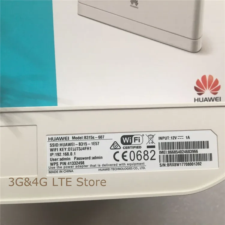 Разблокированный мобильный беспроводной маршрутизатор Huawei B315 телефон