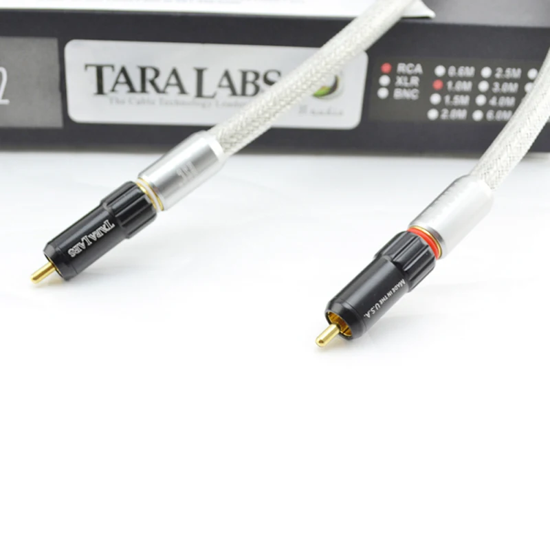 Пара Тара Labs премьер M2 A OF8N Медь экранирующей оплеткой HIFI соединительный кабель с