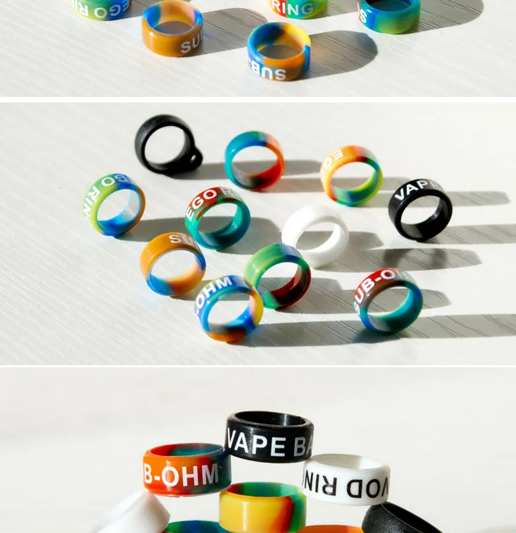 Lovekeke 13*7 мм vapeband украшение анти-осень Противоскользящий Ремешок Крышка для электронной сигареты relx juu vtv spinner mt phix Малый