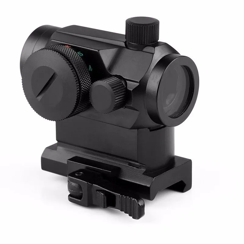 Быстрый отсоединить Красный точка зрения тактический мини Micro1X24 рефлекторный
