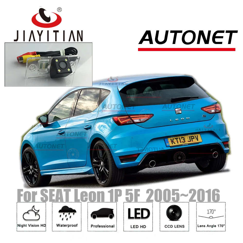 JIAYTIAN камера заднего вида для SEAT Leon 1P 5F MK2 MK3 2005~ /камера заднего вида CCD/ночное видение/камера заднего вида