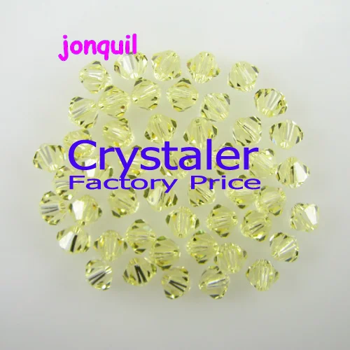 K9 Кристалл 5301 # класс AAAA jonquil Цвет 3 мм 4 6 8 стеклянные Биконусы|bead crystal|bead holebead ball |