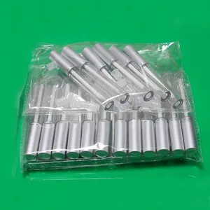 Пустая трубка для блеска для губ, 60120 шт., 3 мл, серебряная крышка с линией, пластиковая Косметическая трубка для масла для губ, прозрачная пустая бутылка для помады