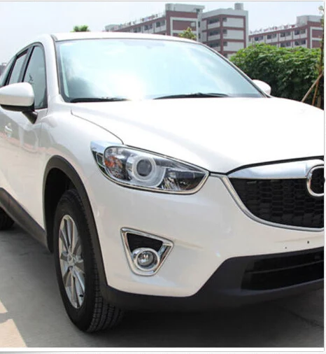 

2 шт., хромированные налобсветильник фонари для Mazda 2012 2013