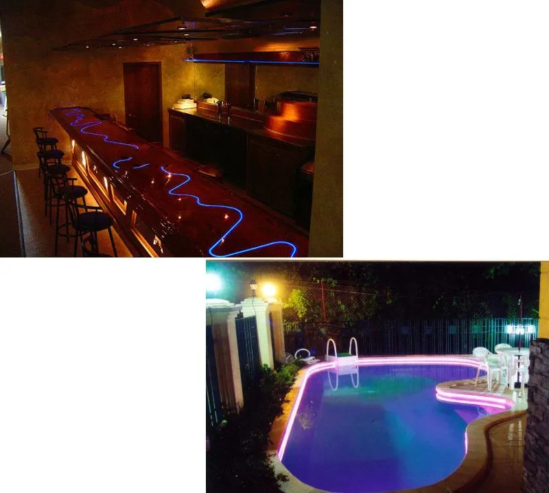 20 м автомобиля для домашнего использования светодиодный светильник ing PMMA сторона