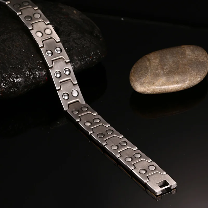 Германий магнитные браслеты для мужчин электромагнитные каменные из