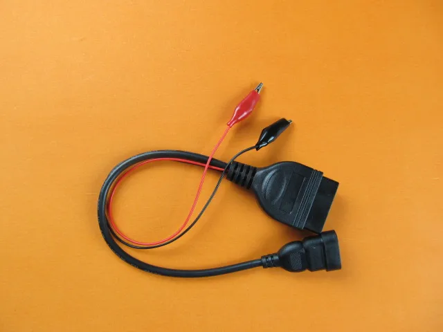 Автомобильный Кабель obd2 для fiat 3 pin к obd ii 16 контактный гнездовой Диагностический