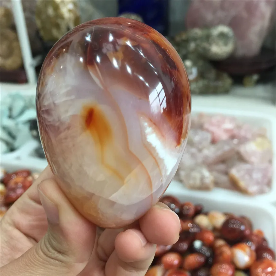 Хит! Новое поступление красивый натуральный красный агат драгоценный камень