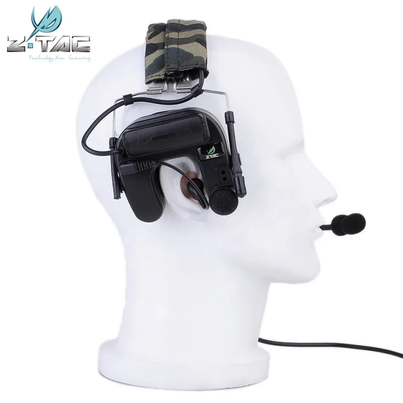 Наушники вкладыши Z tactical Airsoft Sordin тактические наушники Comtac IV с шумоподавлением