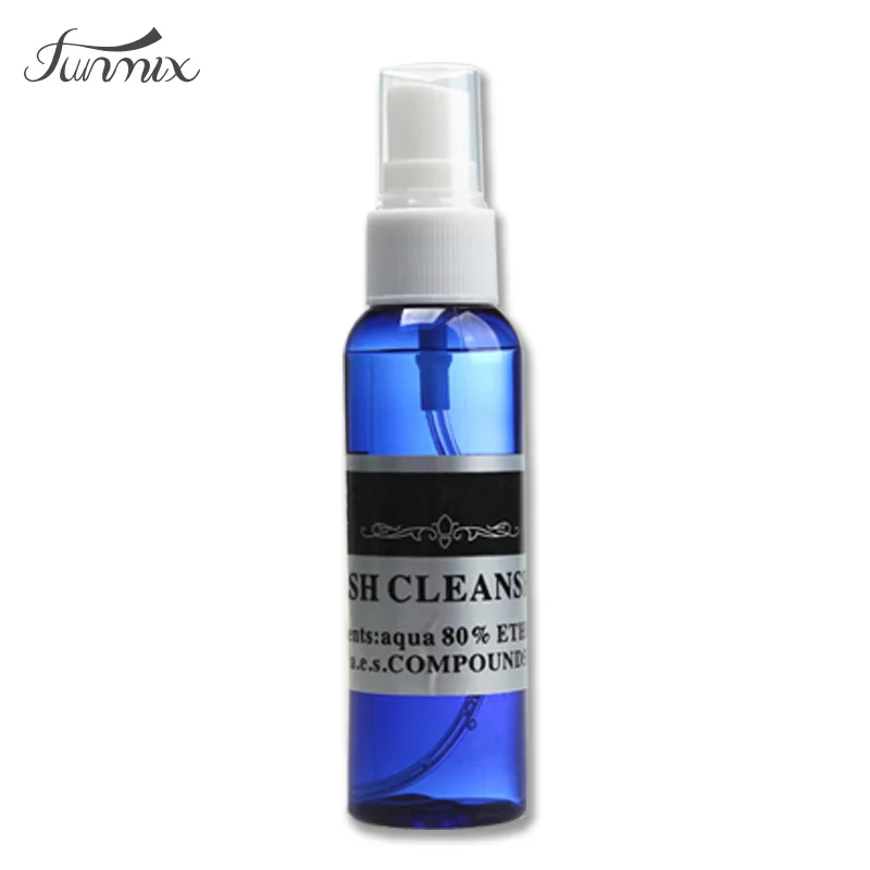 Средство для очистки ресниц наращивания на чистые ресницы перед посадкой 1