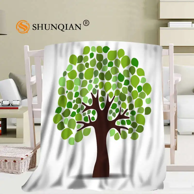 Comprare Alberi Corlorful Personalizzati Piante Una Coperta Morbida Immagine Fai Da Te Decorazione Camera Da Letto Dimensioni 56x80 Pollici, 50X60Inch,40X50Inch A7.10