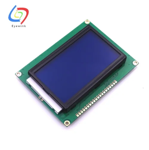 blue EYEWINK 10 шт lcd 12864 128x64 точек Графический синий цвет ЖК-дисплей 5,0 в lcd 12864 - Цвет: blue