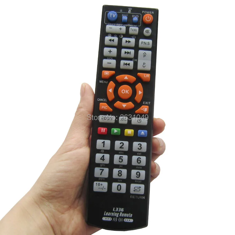 Умный пульт дистанционного управления L336 с функцией обучения для TV CBL DVD SAT learning
