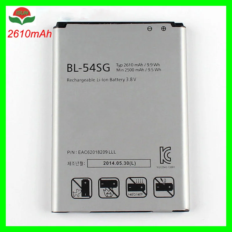 Замена батареи ISUN для LG optimus VU3 G2 F320S F320K F320L F300 BL54SH BL-54SH BL54SG BL-54SG аккумулятор |